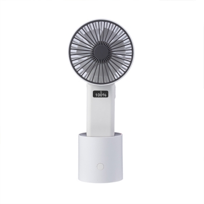 F826 Ventilador oscilante inalámbrico con pantalla de cristal líquido