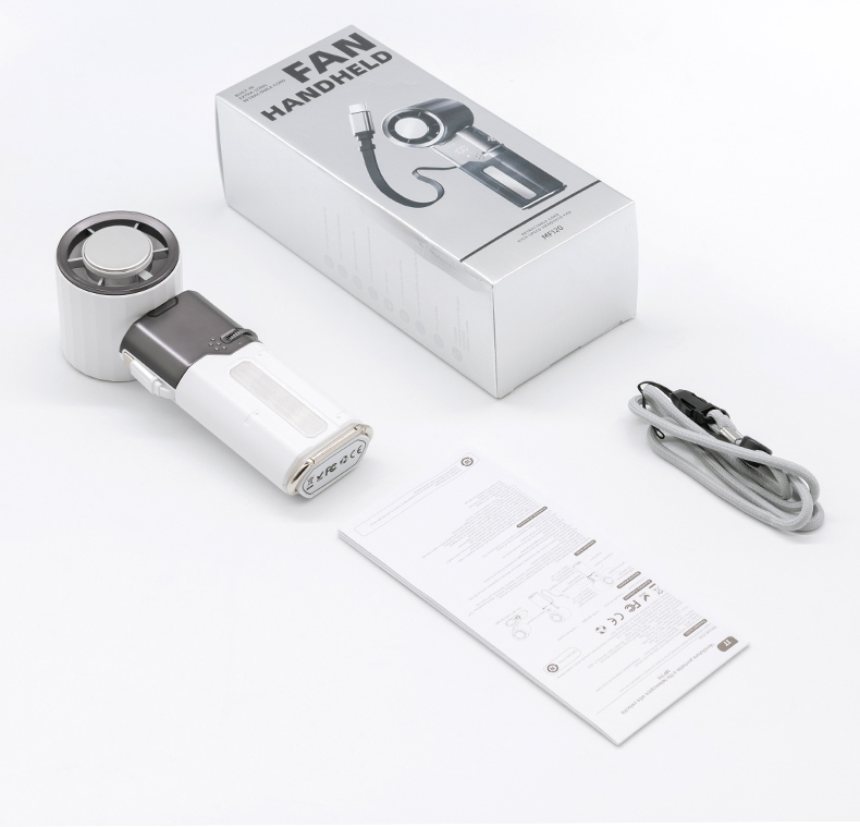 F120 High-speed Handheld Fan with Power Bank Function and Ice Compress - Image 21