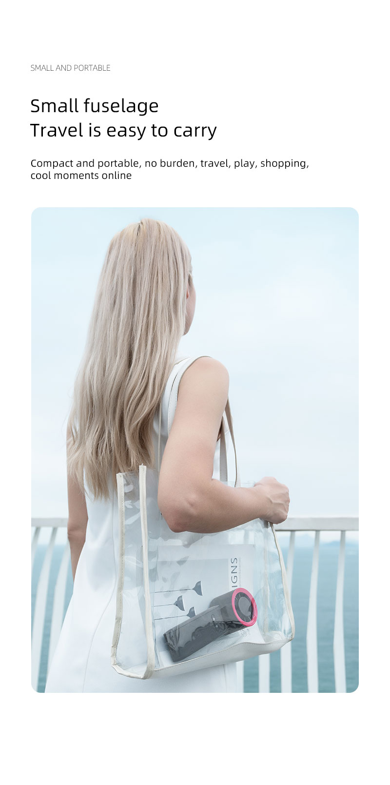 Latest Best-selling Foldable Handheld Fan with High Definition Digital Display Surging Wind Refrigeration Function Portable Fan - Image 14