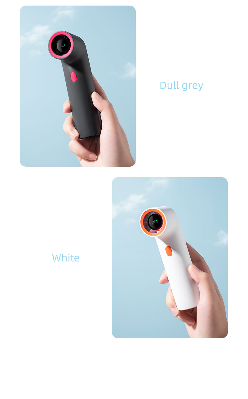 F21Y Latest High-speed Convenient Unique-appearance Design Handheld Fan Pipe-shaped Desktop and Handheld Dual-usable Lightweight Fan - Image 15