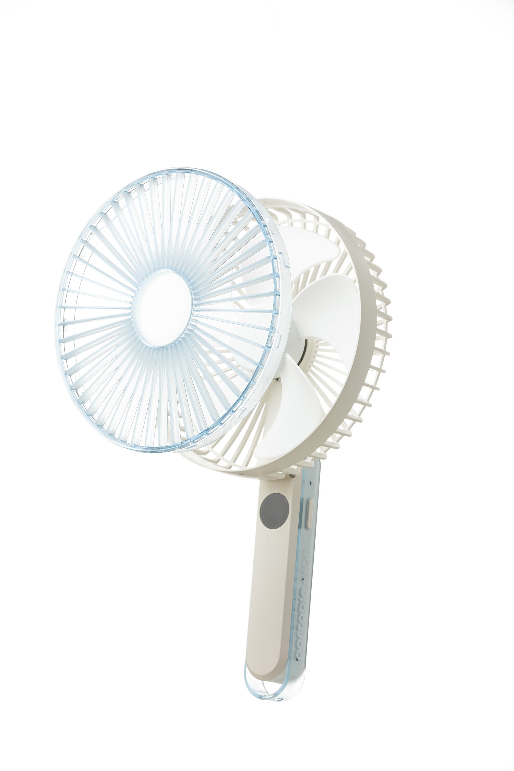 2026 New Developed Handheld Fan with High Definition Digital Display Foldable Desktop and Wall-mounted Usable Portable Fan - Image 11