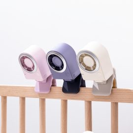 F615 2026 New Design Popular Portable Clip-on Fan High-speed Easy to Carry Fan with Indicator Light Multi-angle Adjustable Blower