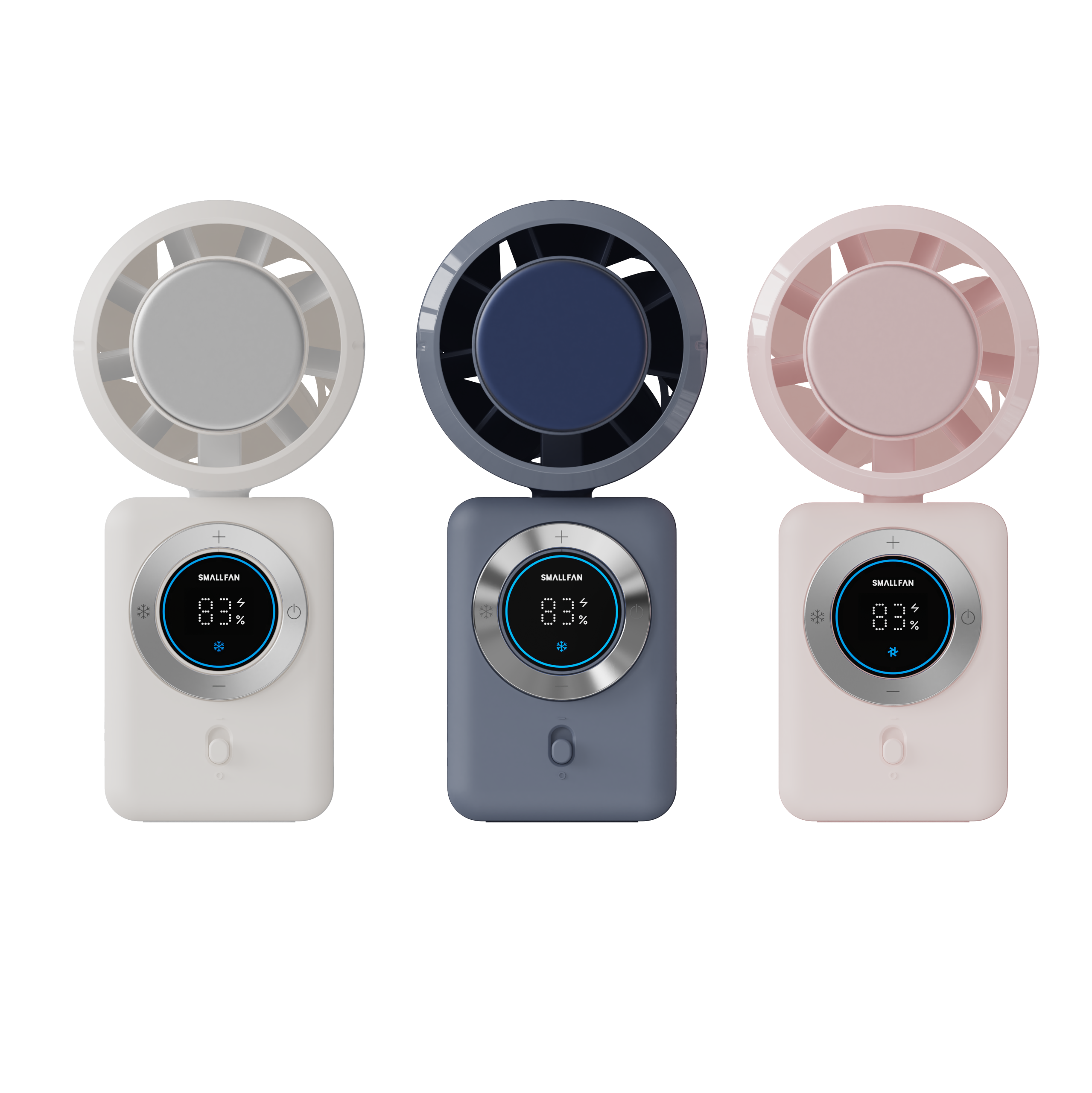 2026 F616 Latest Foldable Handheld Cold Compress Fan Hangable Portable Fan Handheld Desktop and Hangable Multi-scenario Usable Fan - Image 2