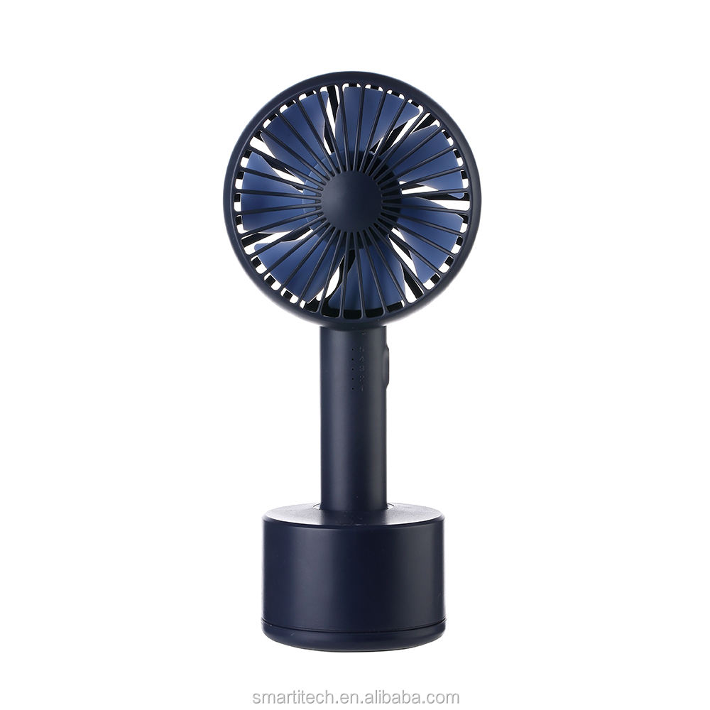 F812 Handheld and Desktop Dual-usable Fan Stylish Potable and Lightweight Fan Low-noise Operating 120 Degree Oscillating Desktop Fan - Image 8