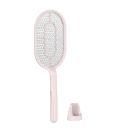 S08 Convenient Practical Exquisite Potable Mosquito Killer Handheld and Desktop Mosquito Swatter with Attracting Mosquito Light