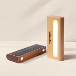 HB035/HB036Practical Portable Lightweight Solar Charging Night Lamp Desktop or Magnetic Wall Multi-scenario Usable Night Light