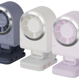 2026 F615 New Design Popular Portable Clip-on Fan High-speed Easy to Carry Fan with Indicator Light Multi-angle Adjustable Blower