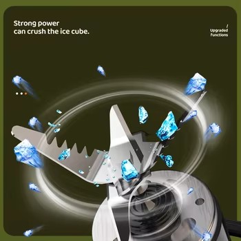 Y03 Best-selling Convenient and Portable Juicer Cup with Ice Crushing Function Stylish Minimalist Design Easy to Clean Juicer Cup - Image 5