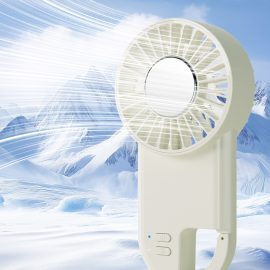 New Cost-effective Surging Wind Cooling Handheld Fan Compact and Portable Fan Long-lasting Battery Life Blower with Carabiner