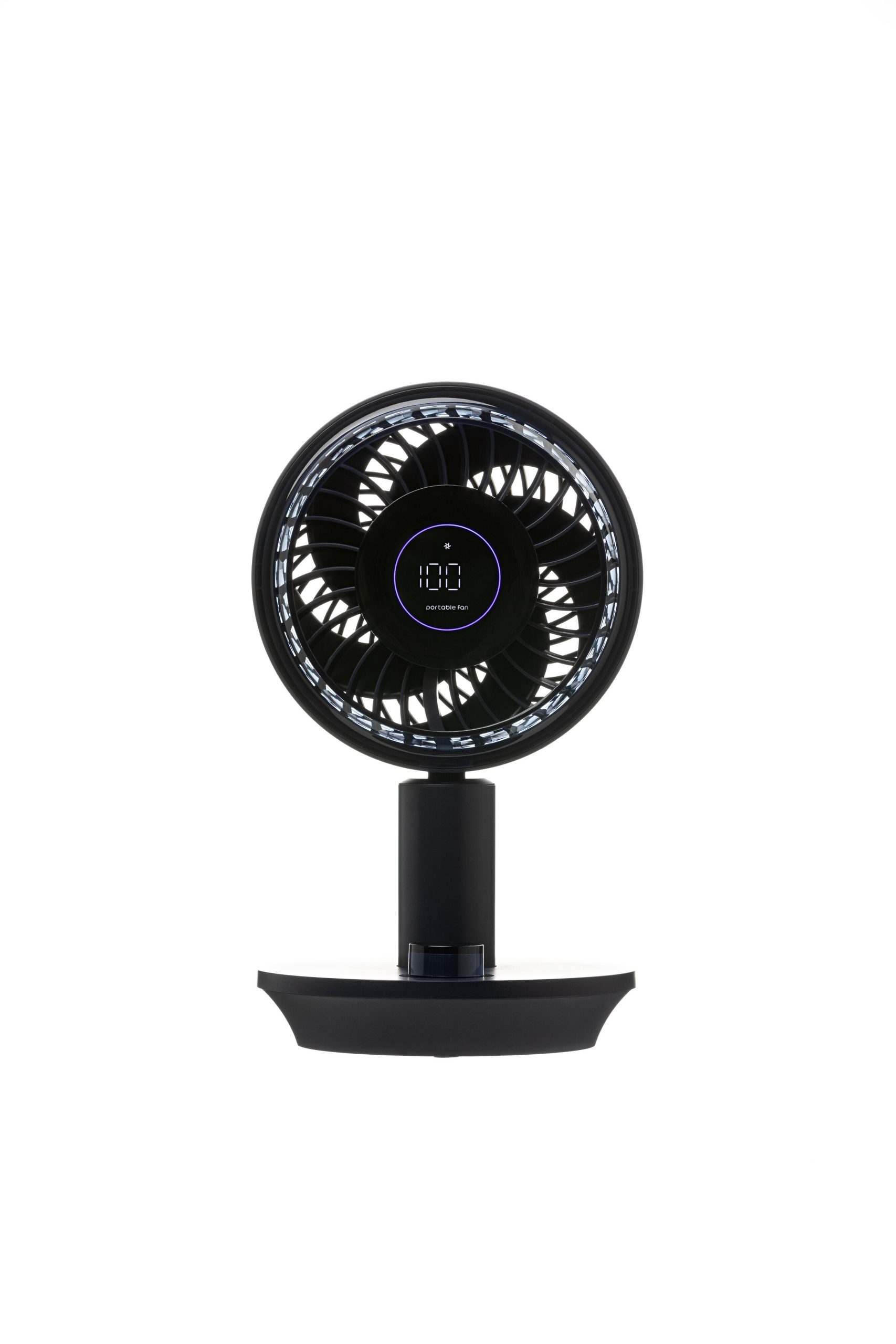 F614 New Developed Powerful Wind Fan with LED Digital Display Oscillating Low-noise Operation Stepless Speed Regulation Desktop Fan - Image 10
