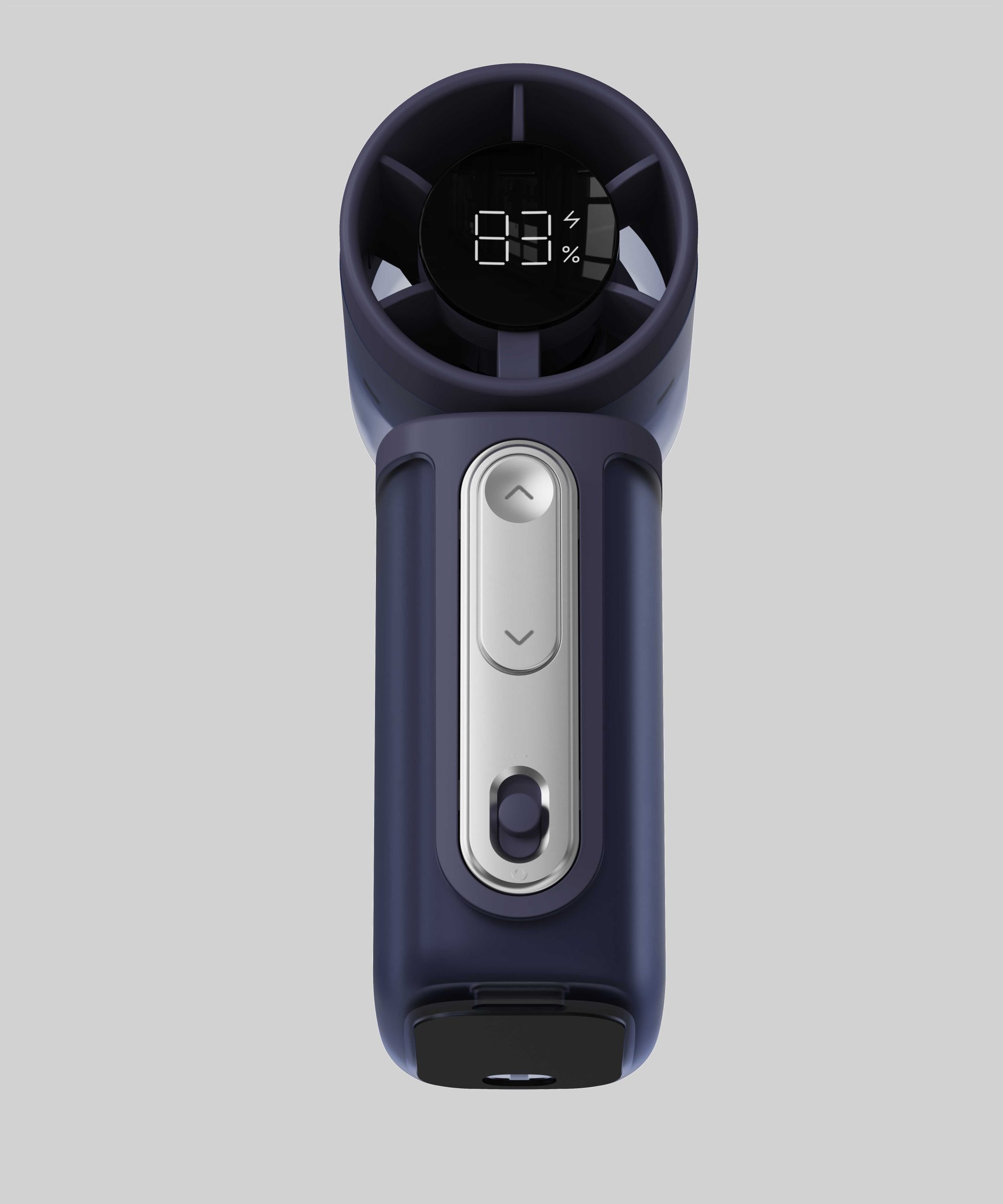 C09 2026 New Developed Mini Handheld Fan with LED Digital Display High-speed Low-noise Operating Fan Portable and Lightweight Fan