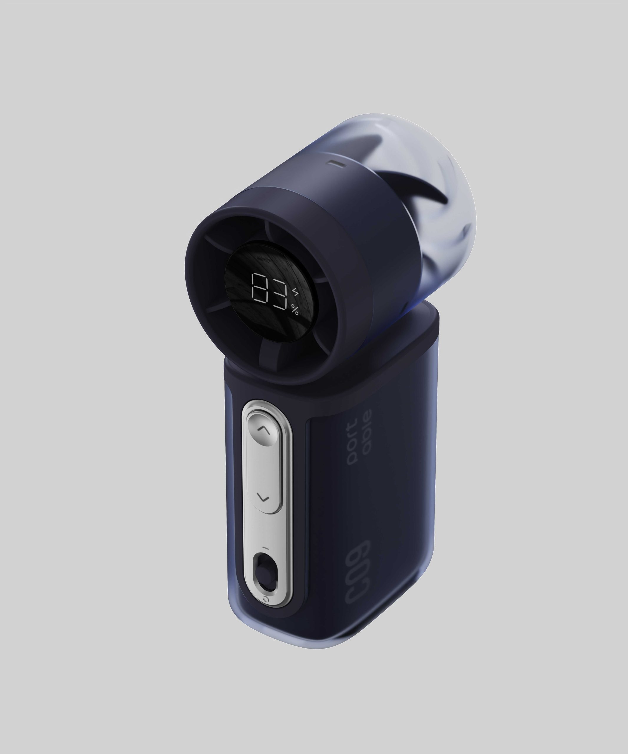 C09 2026 New Developed Mini Handheld Fan with LED Digital Display High-speed Low-noise Operating Fan Portable and Lightweight Fan - Image 4