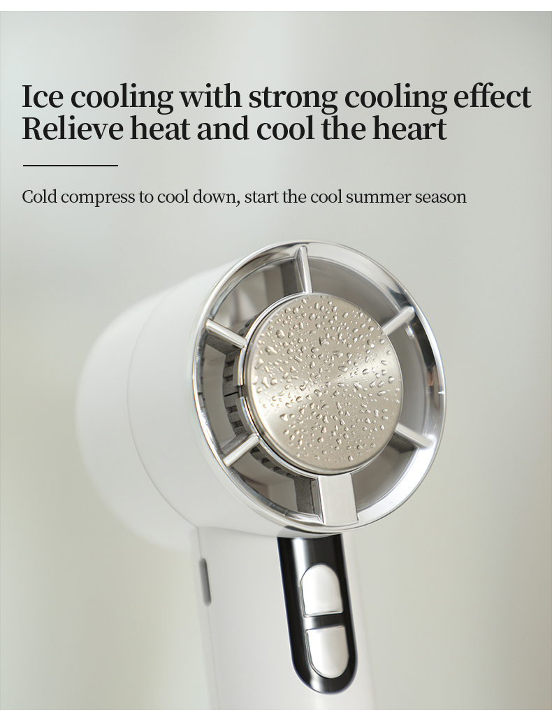 H06 Convenient Handheld Cooling Fan Portable and Lightweight Blower with Carabiner Handheld and Desktop Dual-usable Strong Wind Fan - Image 7