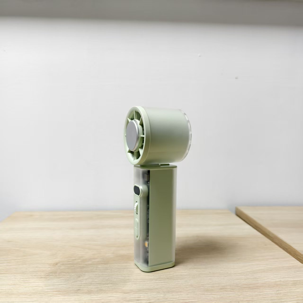 K75 Innovative and Unique Multi-function Handheld Fan Oscillating High-speed Fan with Light and Digital Display Cooling Function Fan - Image 14