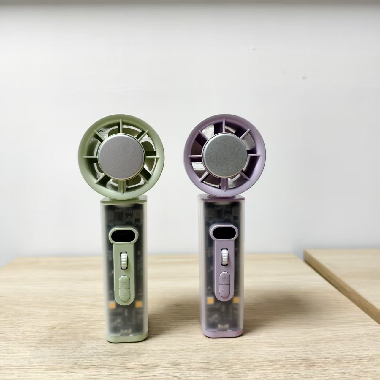 K75 Innovative and Unique Multi-function Handheld Fan Oscillating High-speed Fan with Light and Digital Display Cooling Function Fan - Image 17