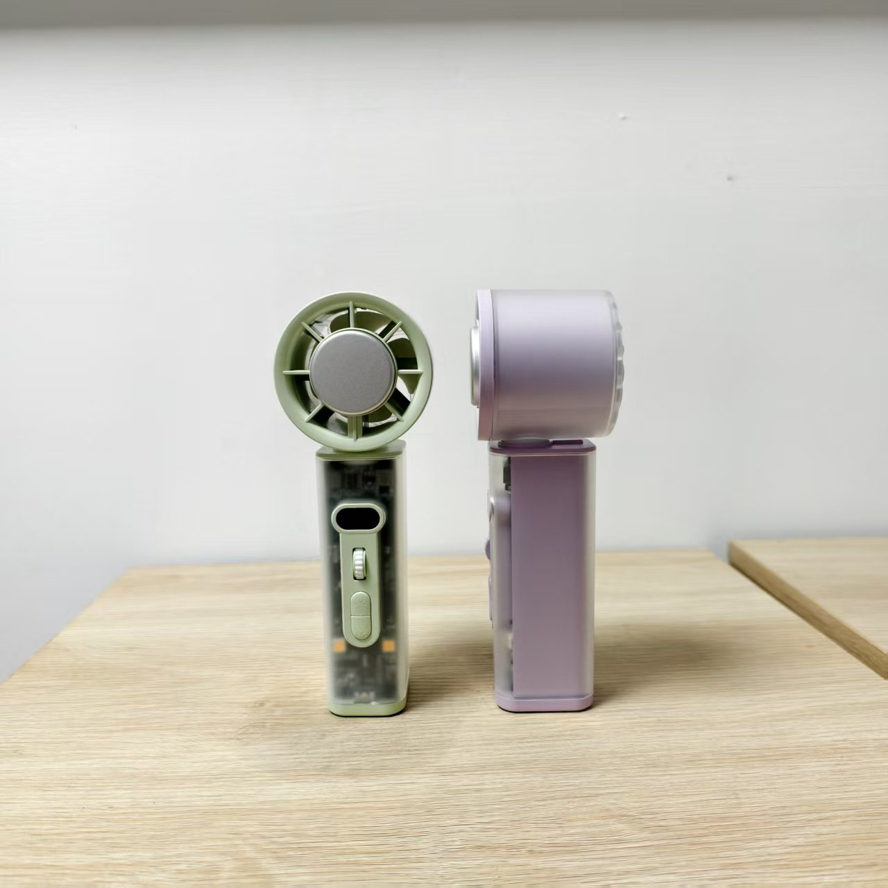 K75 Innovative and Unique Multi-function Handheld Fan Oscillating High-speed Fan with Light and Digital Display Cooling Function Fan - Image 19