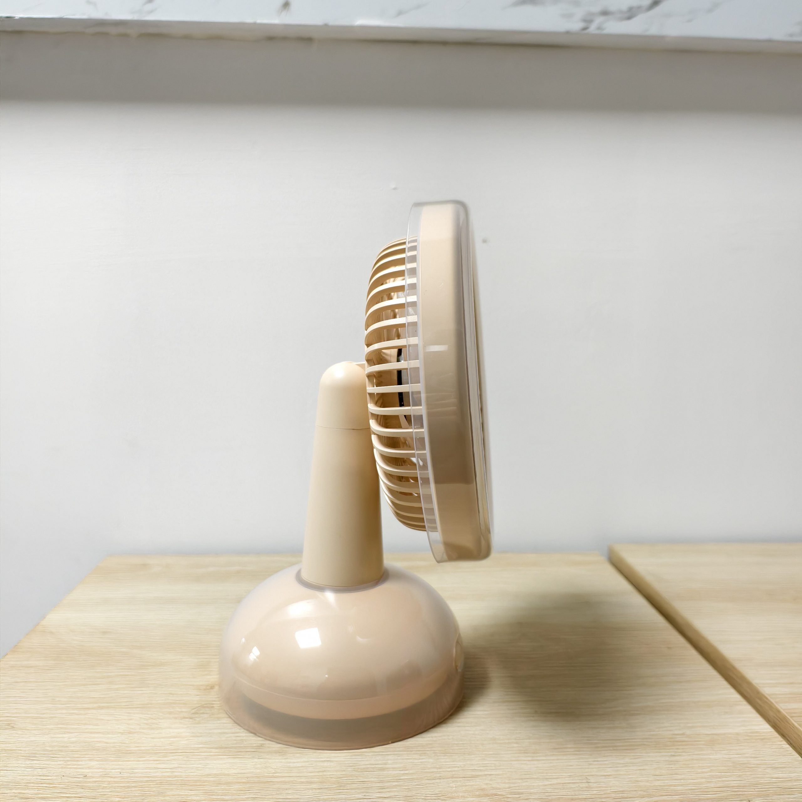 F69 Popular Multi-function Practical Desktop Fan Automatic Oscillating Flip up and Down 90° Fan with Night Light Quiet Operating Fan - Image 3