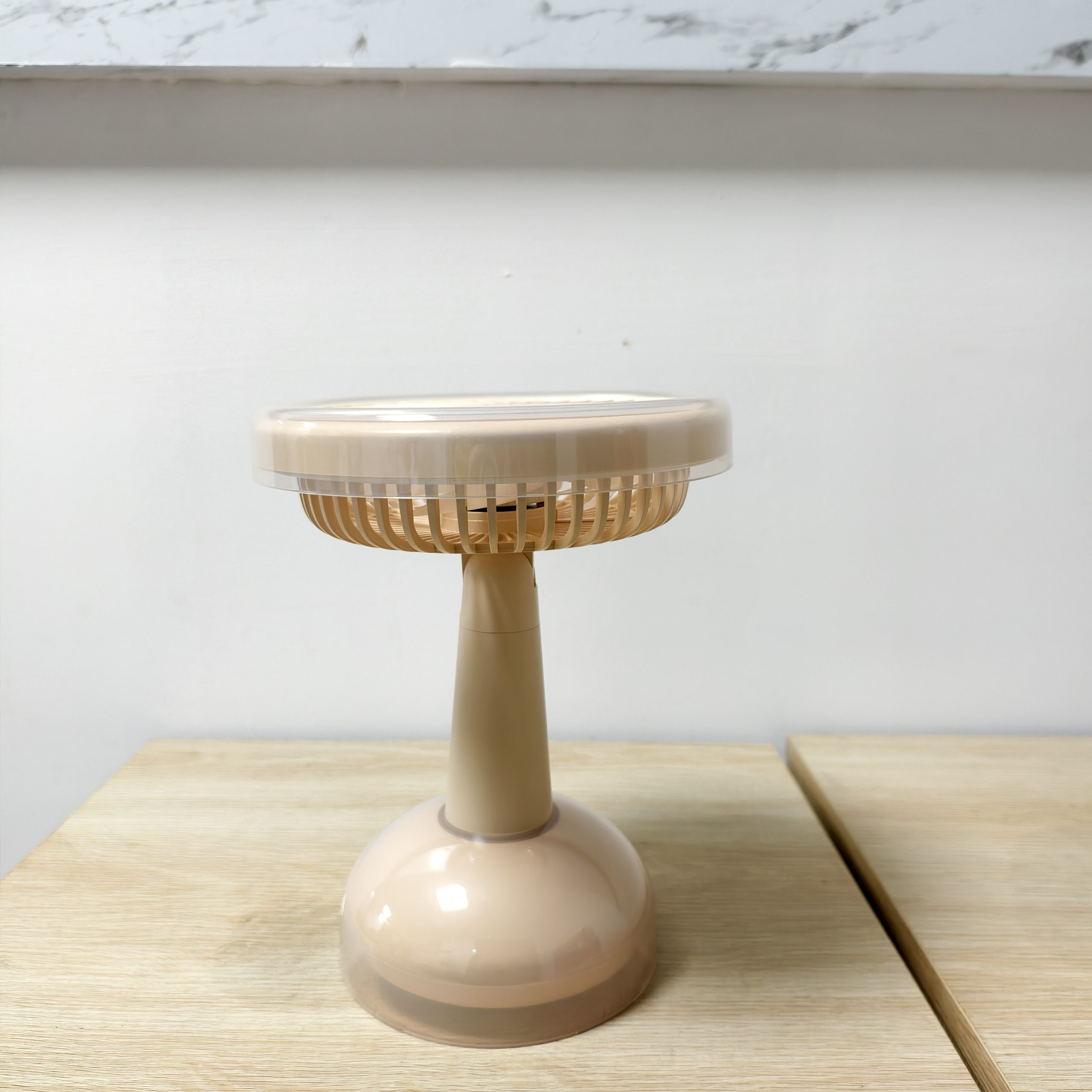 F69 Popular Multi-function Practical Desktop Fan Automatic Oscillating Flip up and Down 90° Fan with Night Light Quiet Operating Fan - Image 6